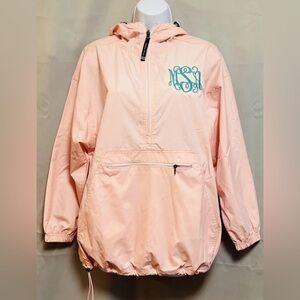 Charles River Apparel Jacket - Packable‎ Rain Windbreaker - X-Small- Pink